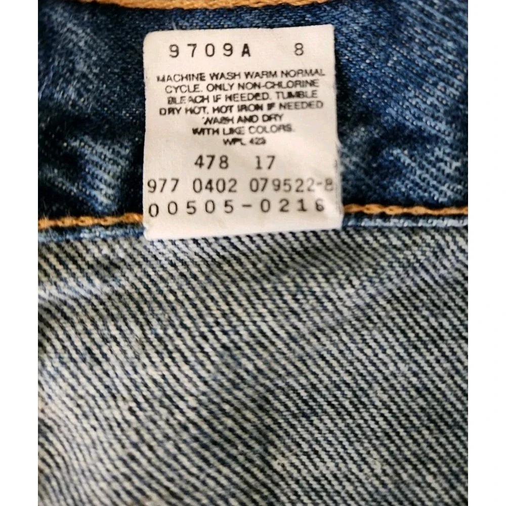Levi's 505 Men's 38x32 Blue Jeans Regular Fit Straight Leg Classic Timeless EUC